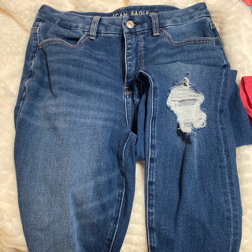 American eagle curvy jeans